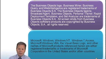 Learn about SAP BusinessObjects WebIntelligence™ 4.x Intermediate Reporting from GogoTraining