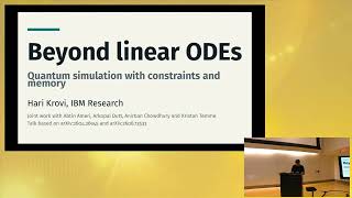 Quantum algorithms beyond linear differential equations – Keynote Talk