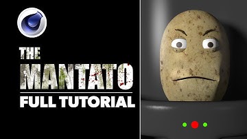 c4d Tutorial - Make an Animated Character [that happens to be a potato]