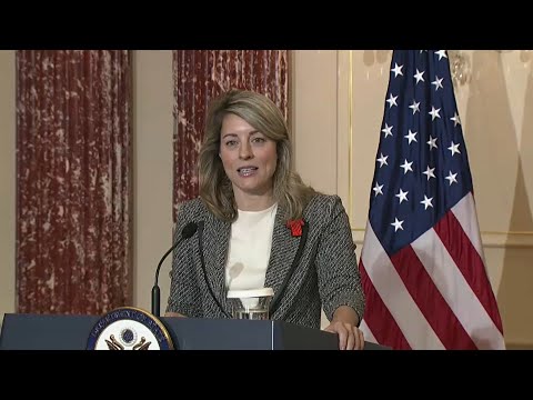 Mélanie Joly and Antony Blinken hold joint news conference in Washington, D.C. – September 30, 2022