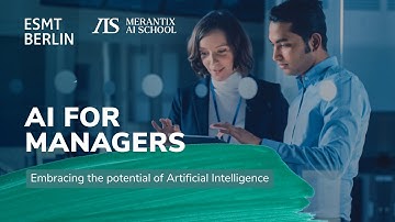 Embrace the potential of Artificial Intelligence with the AI for Managers program