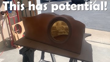 Building a custom fiberglass subwoofer enclosure for an Infiniti Q50 (part 2)