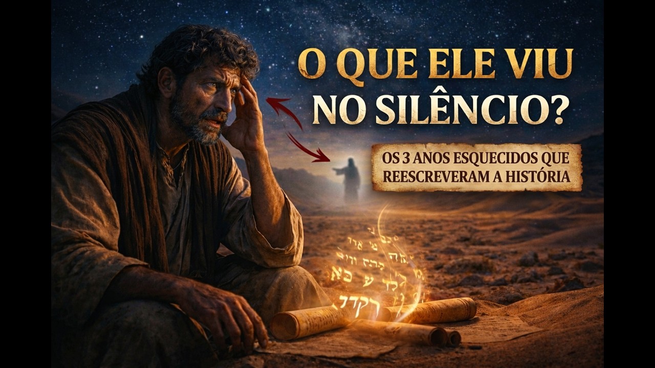 O PERÍODO QUE MUDOU O APÓSTOLO PAULO PARA SEMPRE (e quase ninguém fala sobre isso)