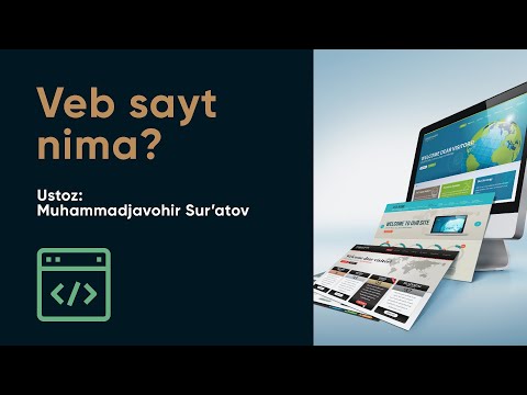 Video: Veb-sayt Nima?