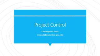Project Control Assignment - HAP 360 Teach One