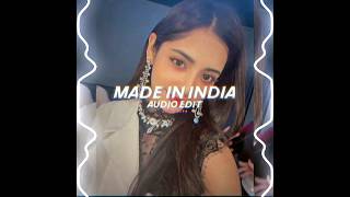 made in india - guru randhawa - edit audio #shorts #noncopyrightedmusic