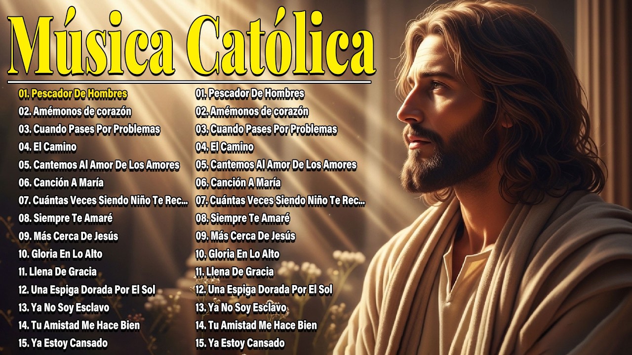 ALABANZAS CATÓLICAS QUE ALIVIAN EL ESTRÉS Y LA ANSIEDAD 🙏🏻🙏🏻TOP 100 MÚSICA CATÓLICA 2026