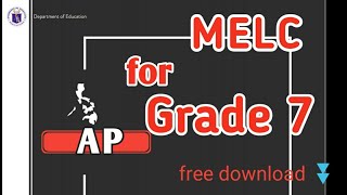 MELC FOR GRADE 7- AP | MOST ESSENTIAL LEARNING COMPETENCIES | CG