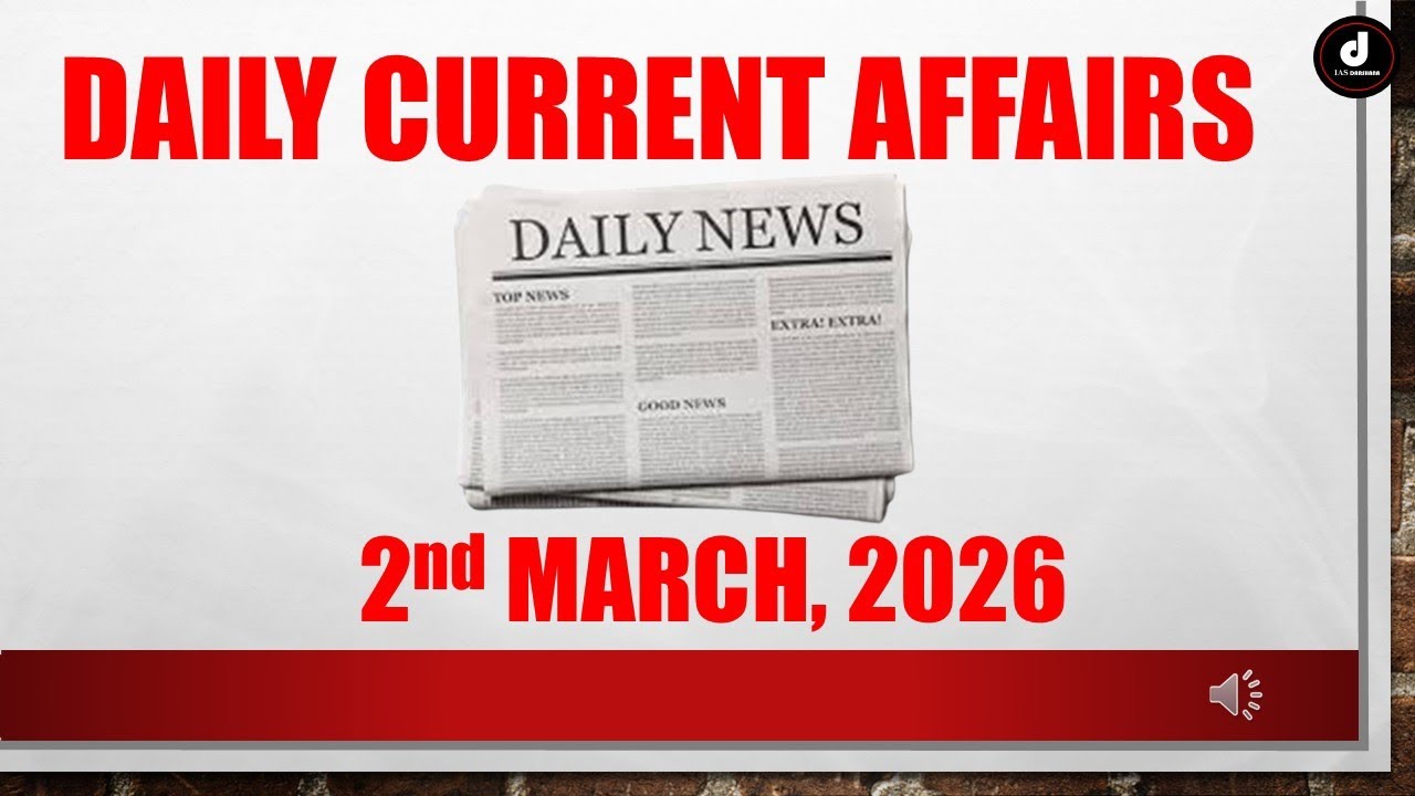 New Current Affairs ✨