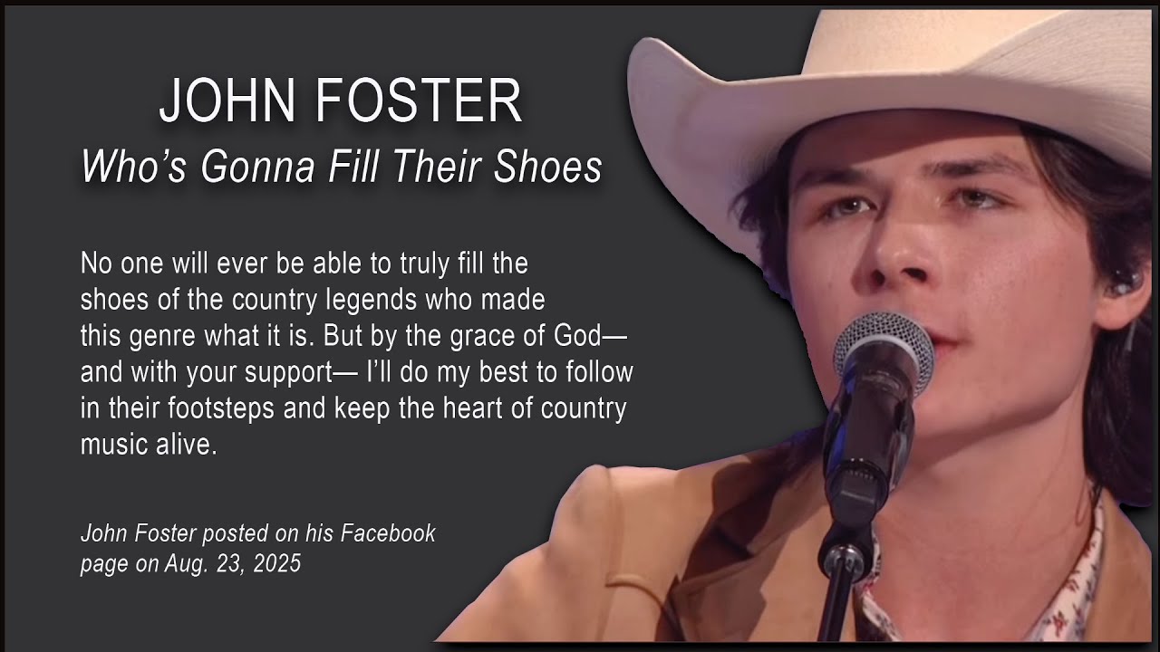 John Foster – Who's Gonna Fill Their Shoes