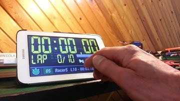 AFX AURORA Slot Cars Tyco HO - Testing Lap Trax App on my new Layout