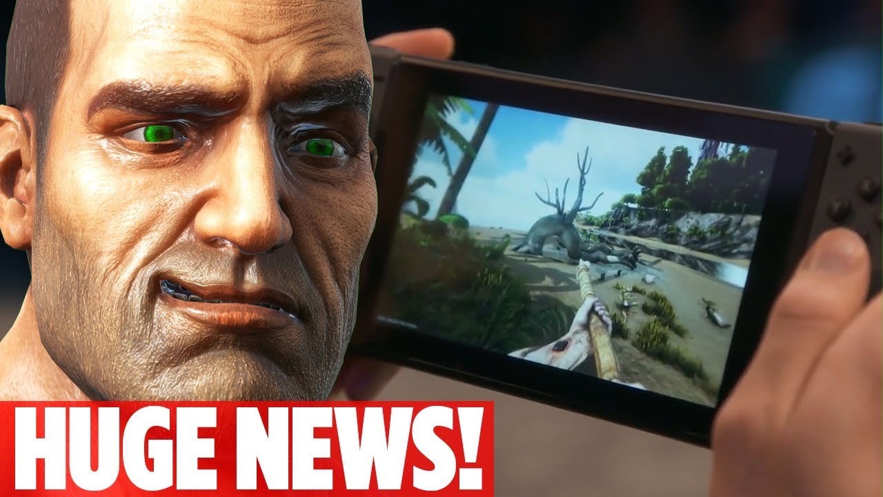 WHAT'S NEW WITH ARK?! HUGE ANNOUNCEMENT! Ark: Survival Evolved Nintendo ...