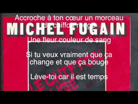Le chiffon rouge - Michel FUGAIN - Paroles