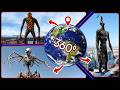 THE ANGEL & Giant With Red Dots: Google Earth Discovery (VR 360)