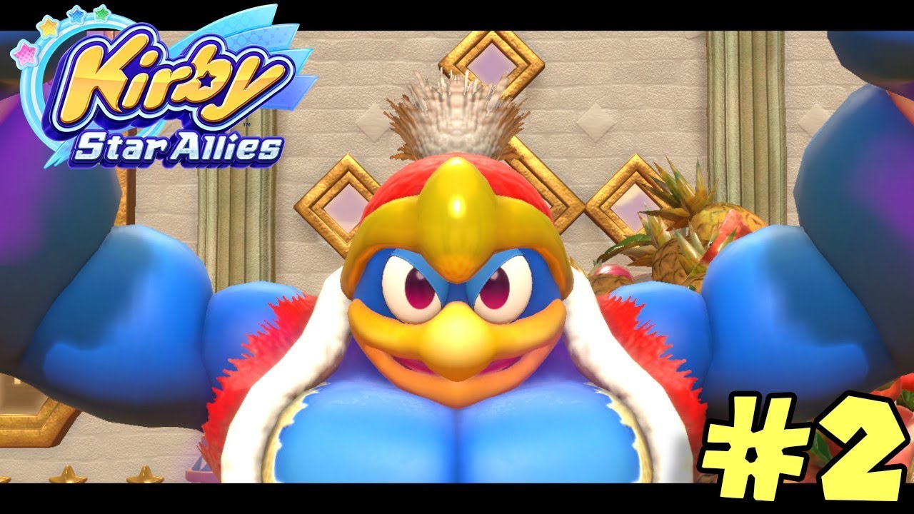 Rey Dedede Musculoso !! - Jugando Kirby Star Allies con Pepe el Mago (#2) -  YouTube