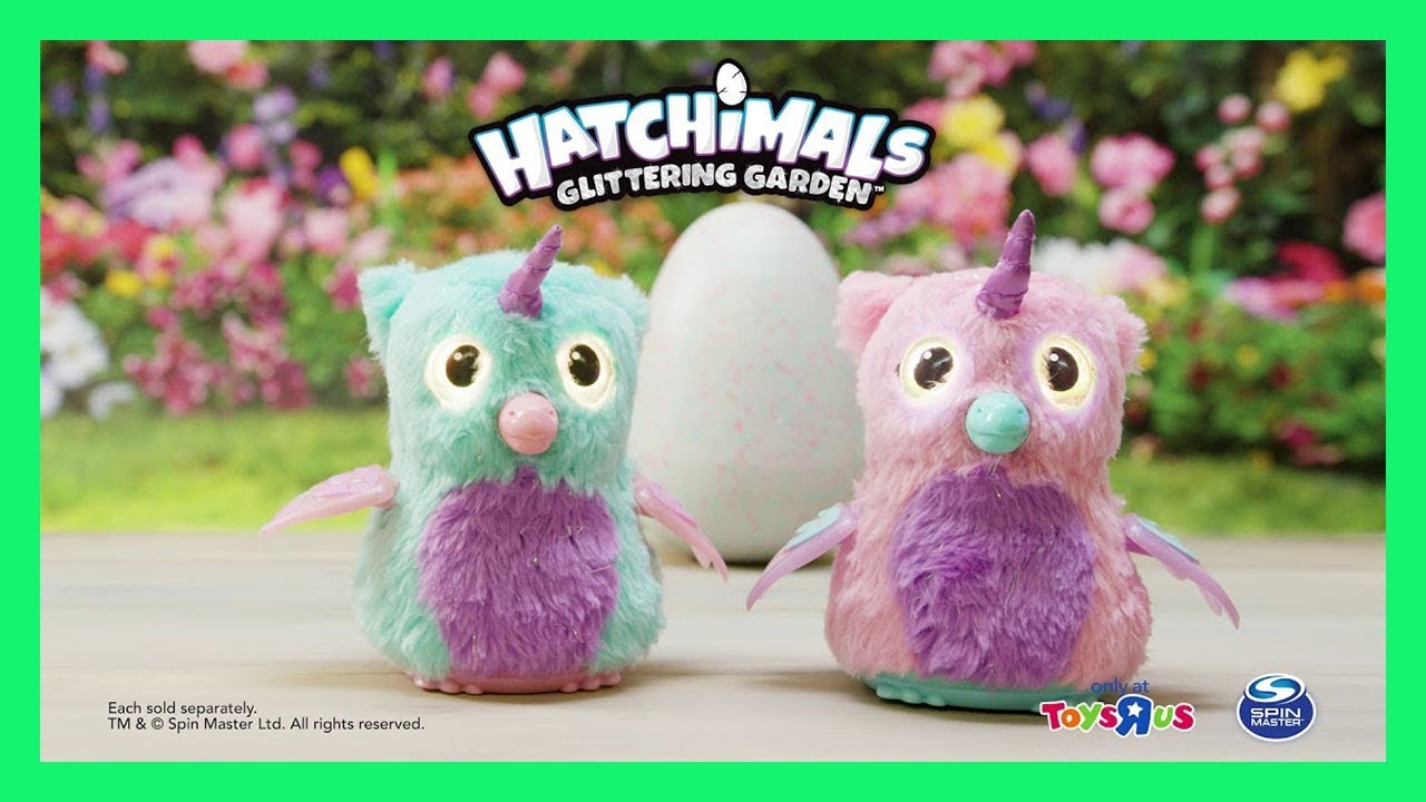 hatchimal glittering garden