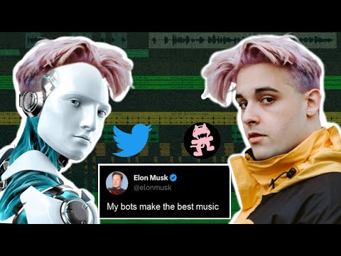 using AI Twitter Bot to make MUSIC (ft. Bishu)