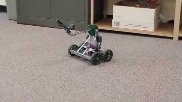 Vex Clawbot Robot in Info Tech Class - Video 1