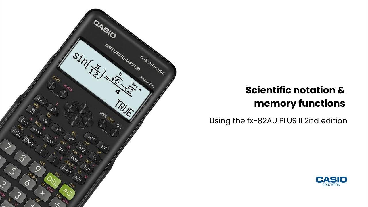 CALCULATRICE SCIENTIFIQUE CASIO FX82 PLUS