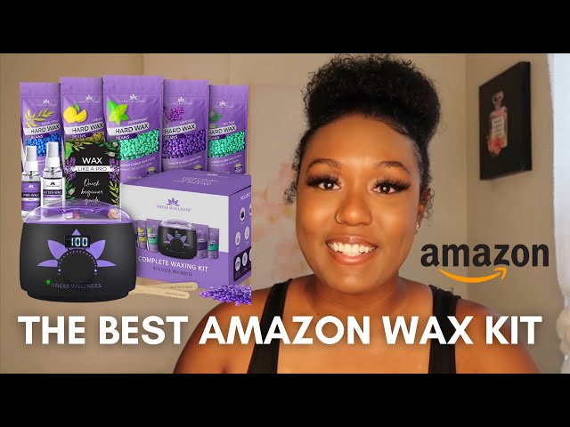 BEST  AT HOME WAX KIT REVIEW [UNBOXING + DEMO]