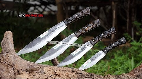 Trọn Bộ Dao Mèo "ĐỈNH CAO" Đẹp Mọi Góc Nhìn - Hàng Chuẩn Của HTX Dao Phúc Sen