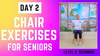 30 min Chair Exercises for Seniors | Cardio, Strength \& Posture | Day 2