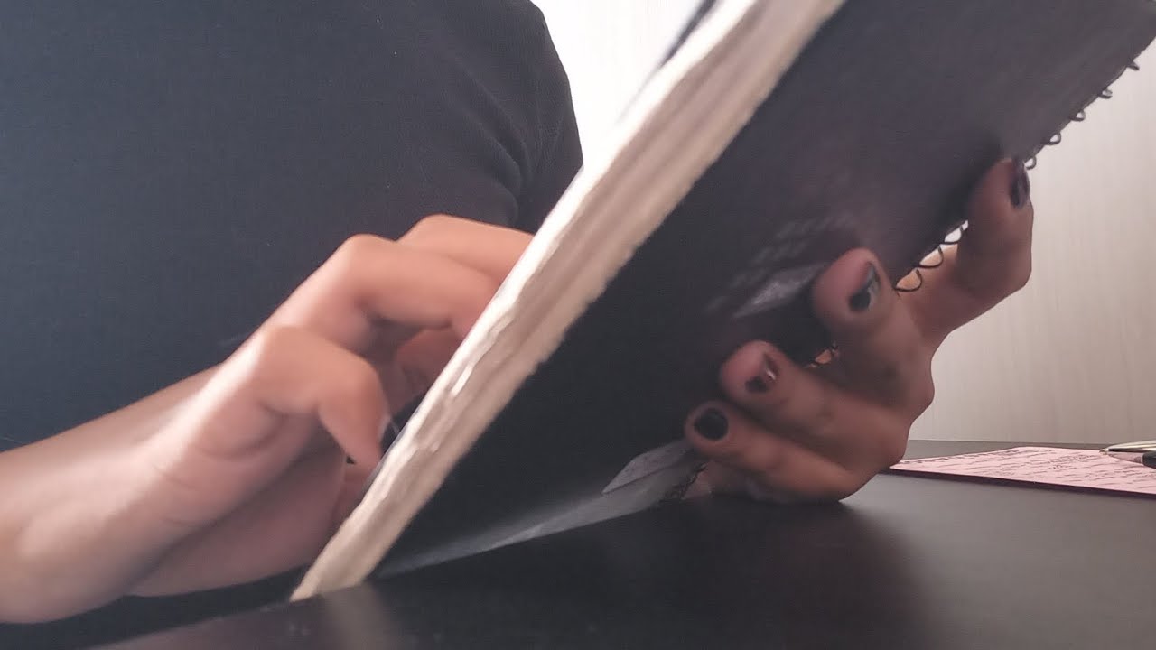 Asmr Te ajudando com a matéria (QUÍMICA)