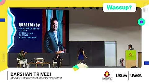 Induction Programme 2021: Darshan Trivedi, Filmmak...