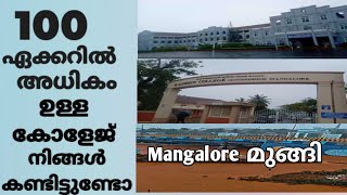 100 Acre ഉള്ള എന്റെ കോളേജ് മംഗലാപുരം St Aloysius College Mangalore |College tour|
