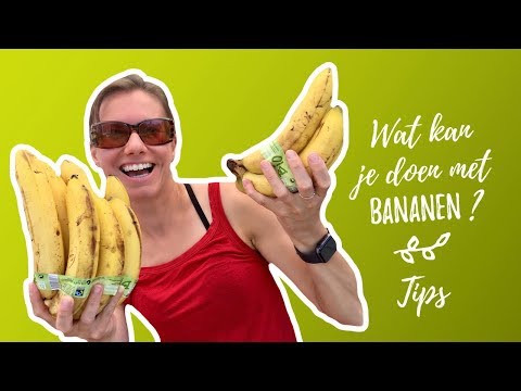 Video: Wat Kan Er Gemaakt Worden Met Bananen?