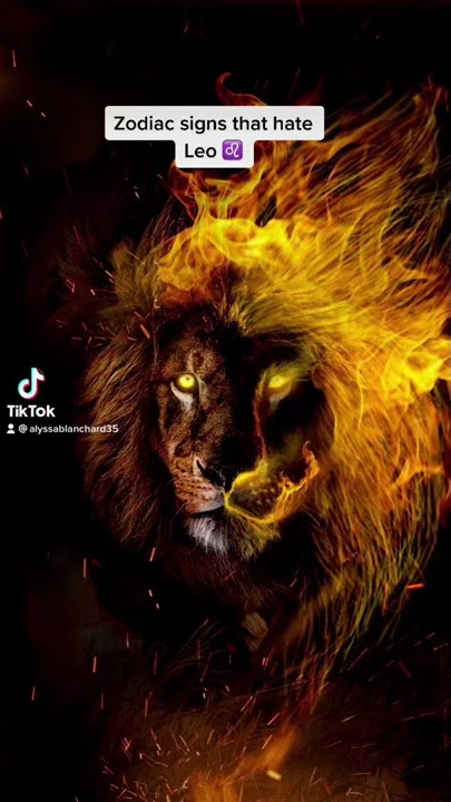 Zodiac signs that hate Leo ♌️