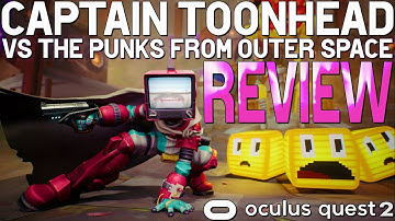 Captain ToonHead Review & Gameplay! Quest 2