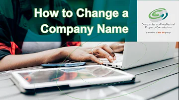 How to Change a Company Name