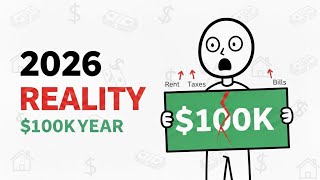 Why $100,000 a Year Feels Broke in 2026 (The Real Math Explained) | ODDLYY