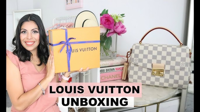 THE BAG REVIEW: UNBOXING LOUIS VUITTON CROISETTE IN DAMIER EBENE ❤️ 