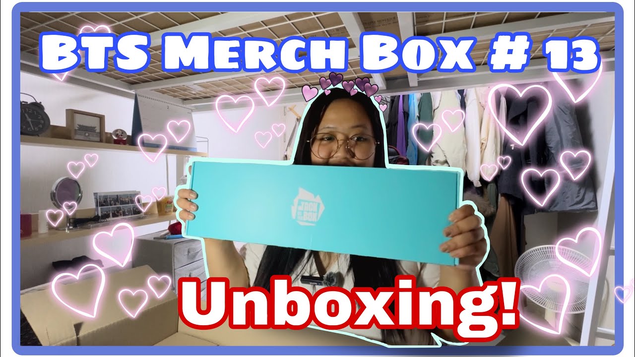 UNBOXING BTS MERCH BOX #13 | Jack in the box - YouTube