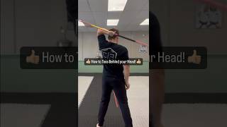 How to toss behind your head! Grab a stick (or Bo) and try! #howto #tutorial #karate #bo #fun