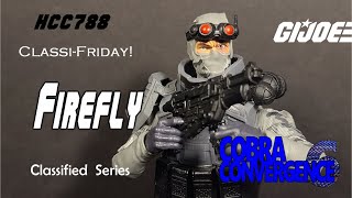 HCC788 - Classified FIREFLY! Classi-Friday Cobra Convergence G.I. Joe toy review@