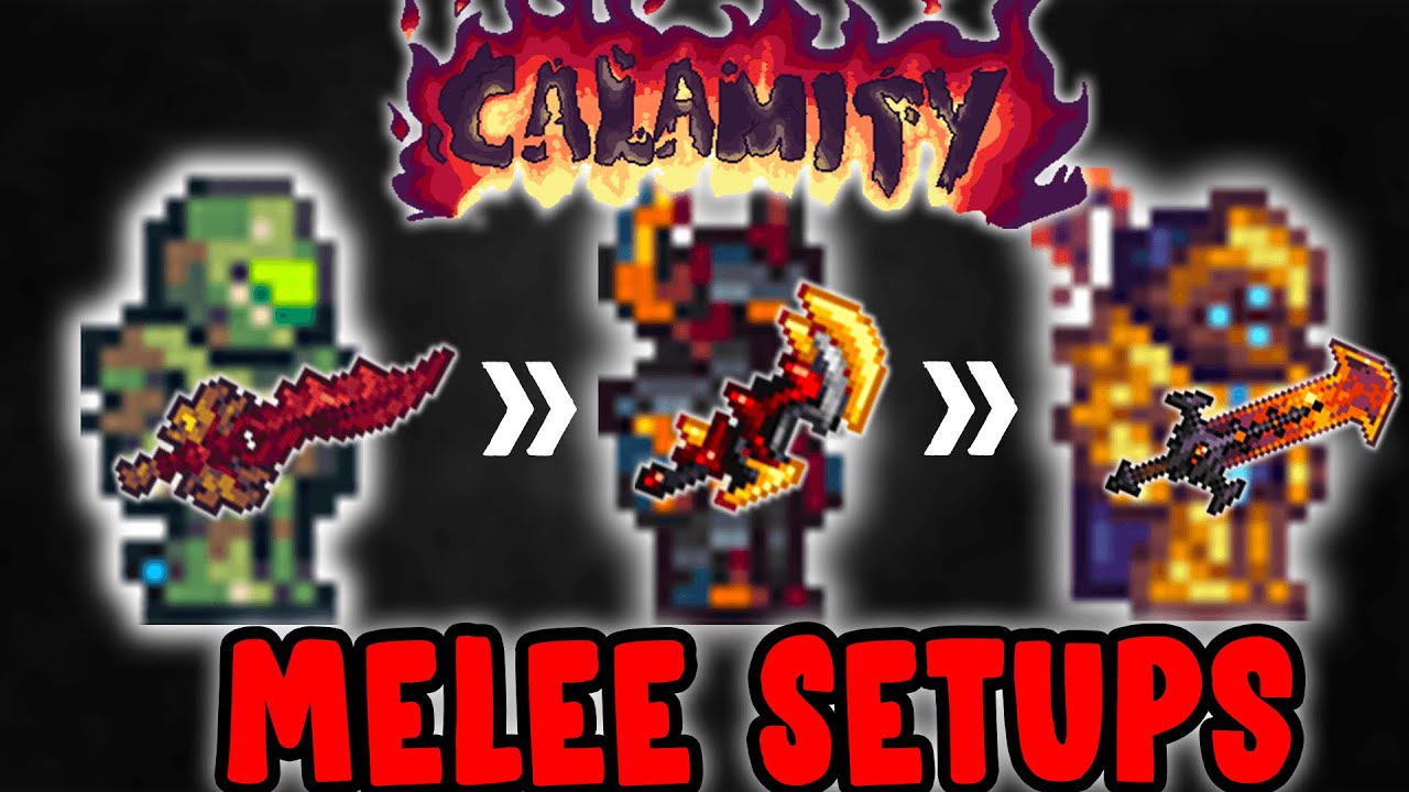 Murasama Calamity Melee Weapon! Terraria Calamity - Melee Class Loadout /  Setup 