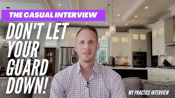 Informal Job Interview | How To Prepare For The Informal Interview 🔥
