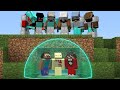 Minecraft Manhunt, But We Are Stuck Together