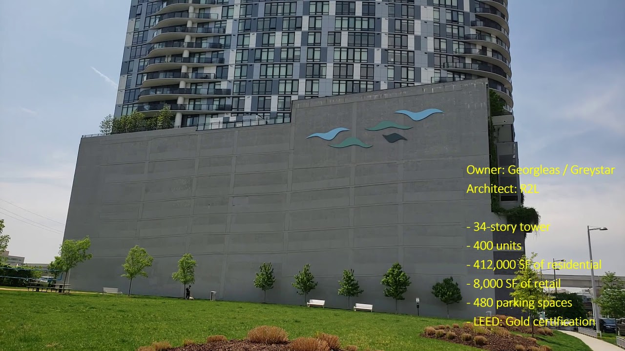 Tysons The Adaire Residential Tower Exterior Views (Apr 2019) YouTube