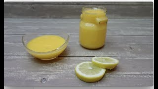 Lemon curd - crema de limón - sin grumos- /sweet cake/