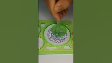 How many circles were drawn 🤔?? #2024 #satisfying #asmrsounds #asmr #spirograph #art