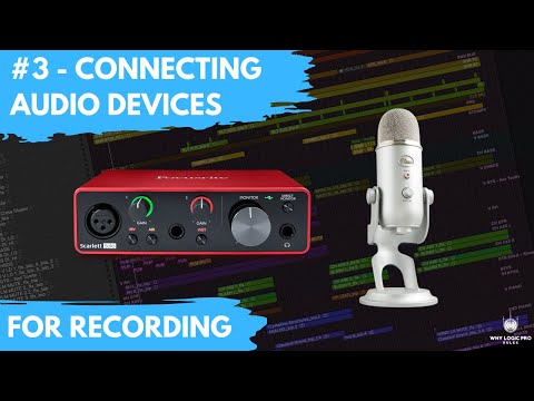 Vídeo: Com connecto una interfície a Logic Pro X?