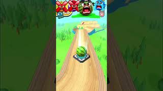 Which 🍉 watermelon  Cross this Circle ⭕#shorts #goingballs #yoytubeshorts #shortsfeed ##gameplay