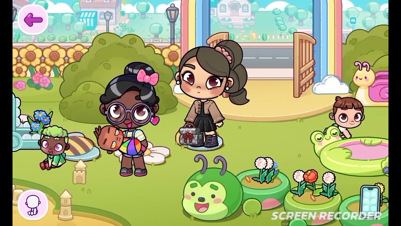 Rutinas en avatar world 