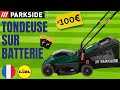 Tondeuse sur batterie parkside prma 20li a1 france franais lidl