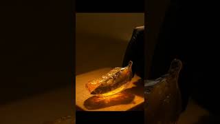 Refreshing Ice Banana Cutting - Crisp & Cool ASMR#ai #aiasmr #shorts