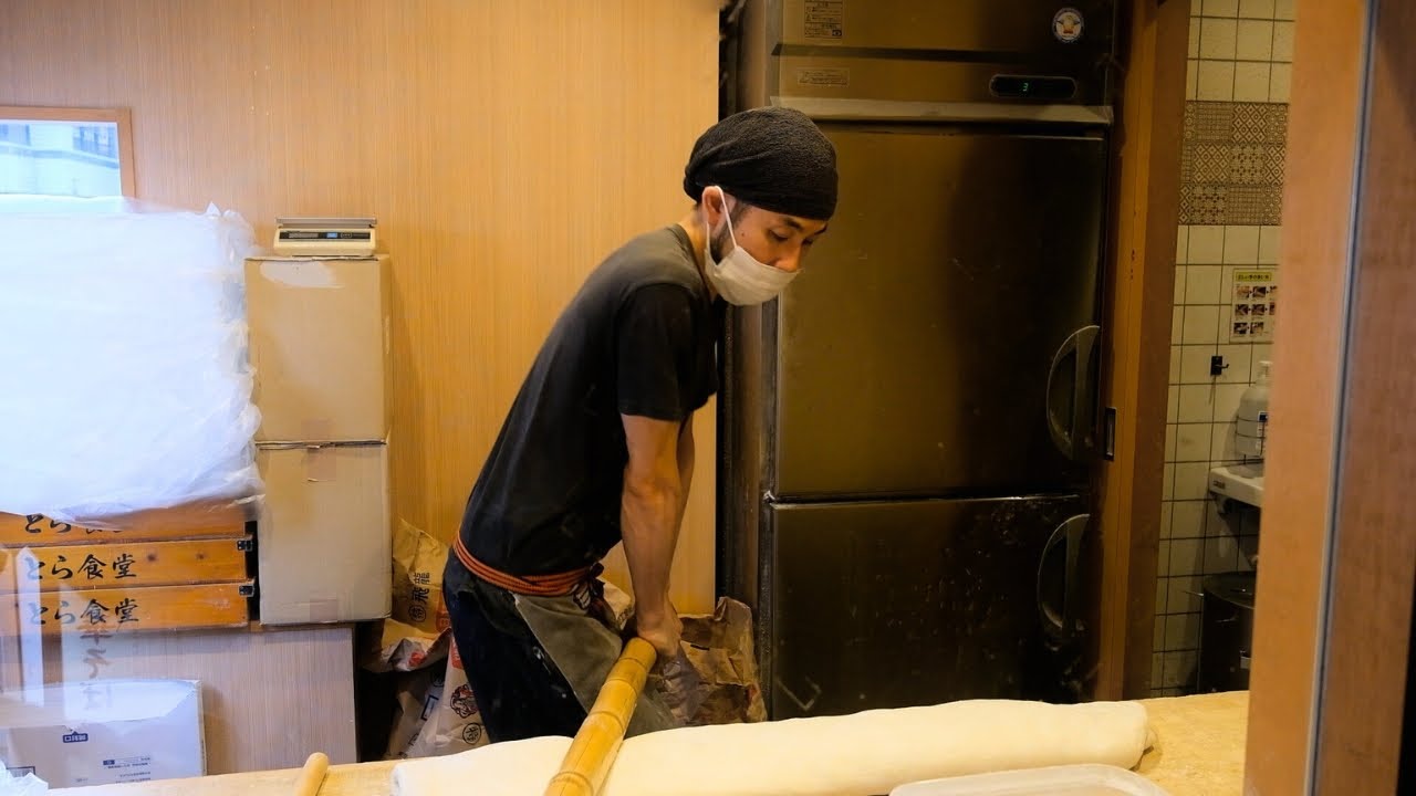 Ручной рамен: Один день в редком Shirakawa ramen “Tora Shokudo” в Фукуоке